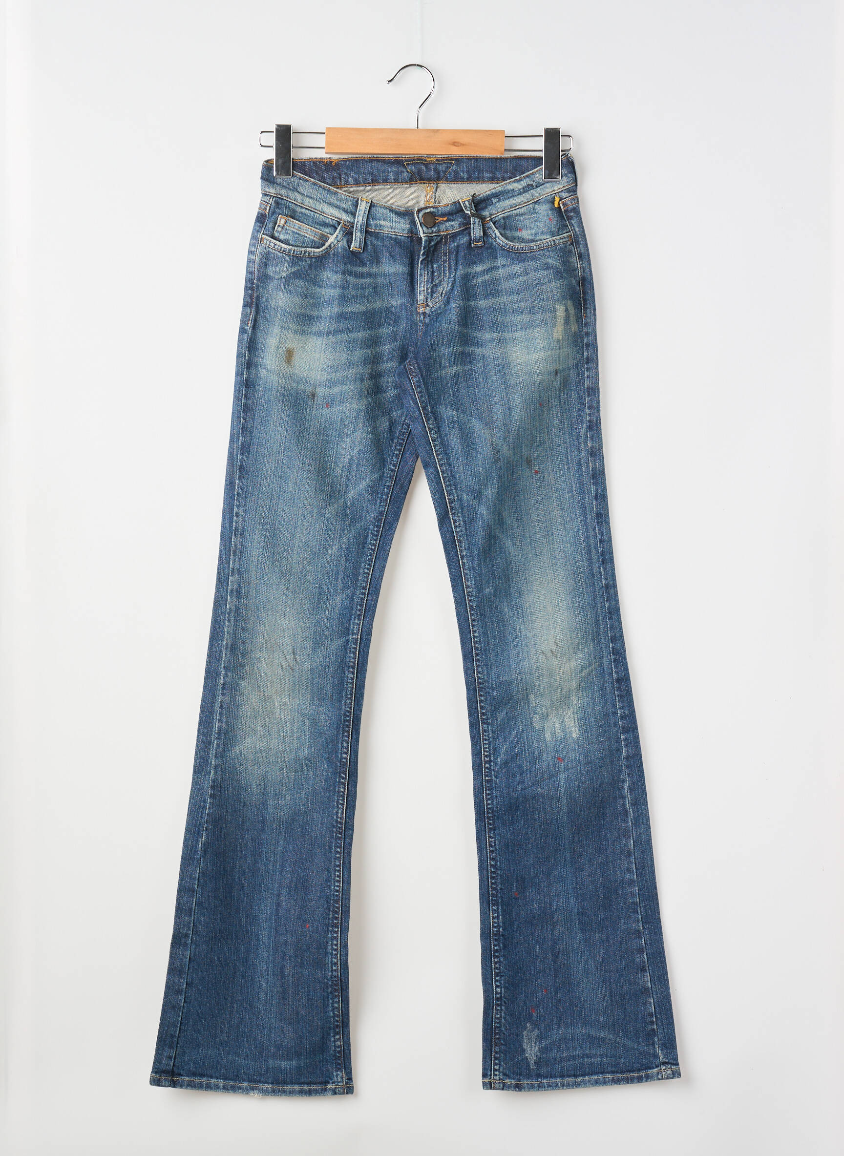 Bootcut džinsai tamprumas maža dydžio mėlyna MELTIN'POT moteris