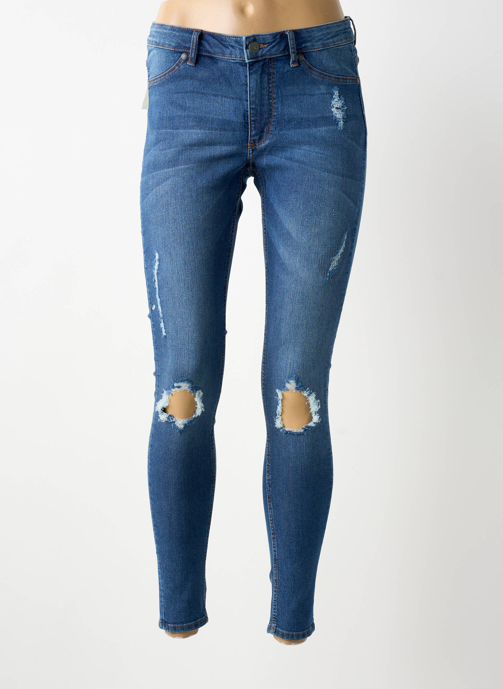 Lieknos džinsai normala dydis normala dydis mėlyna CHEAP MONDAY moteris