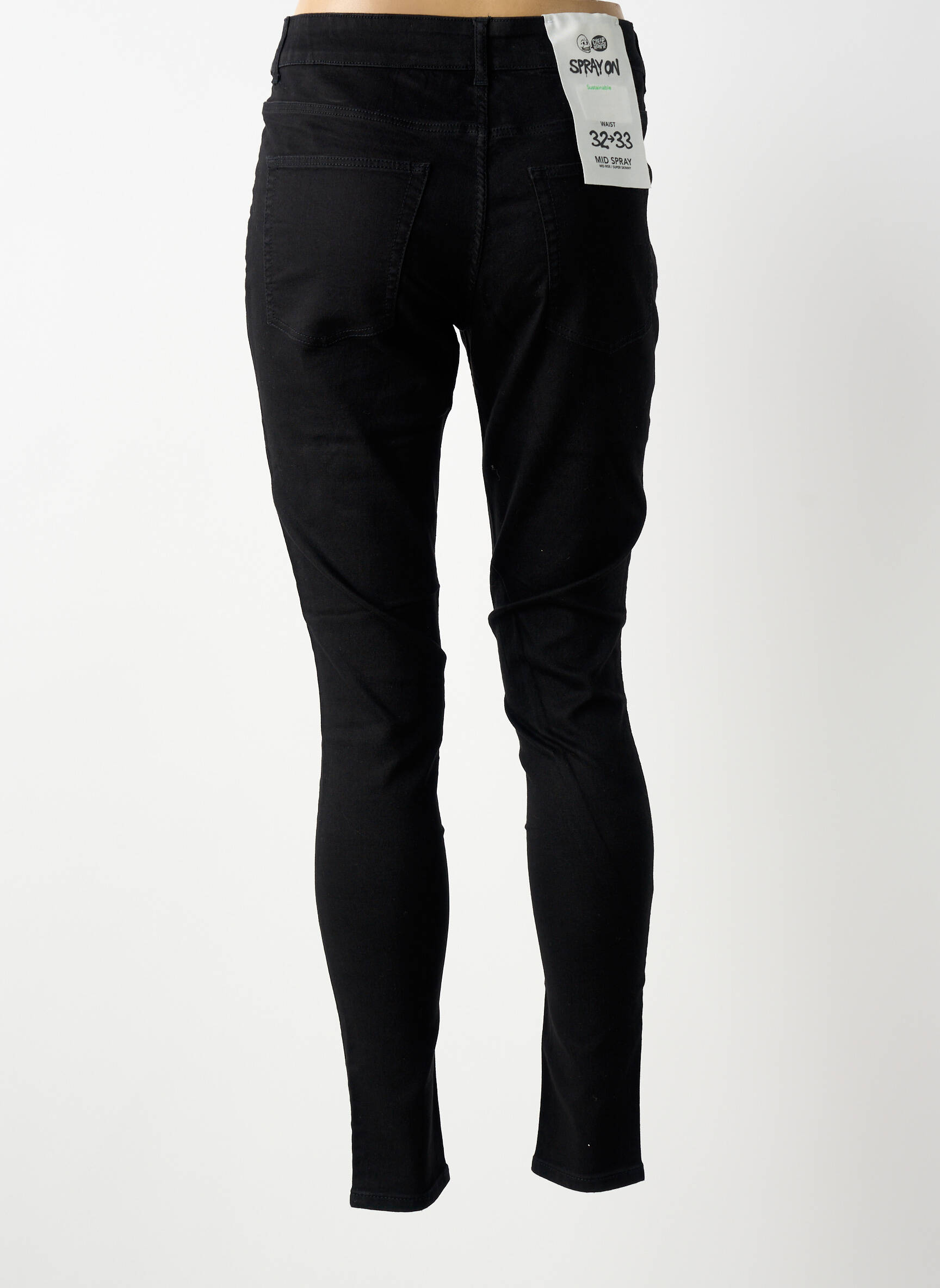 Lieknos džinsai normala dydis normala dydis juodas CHEAP MONDAY moteris