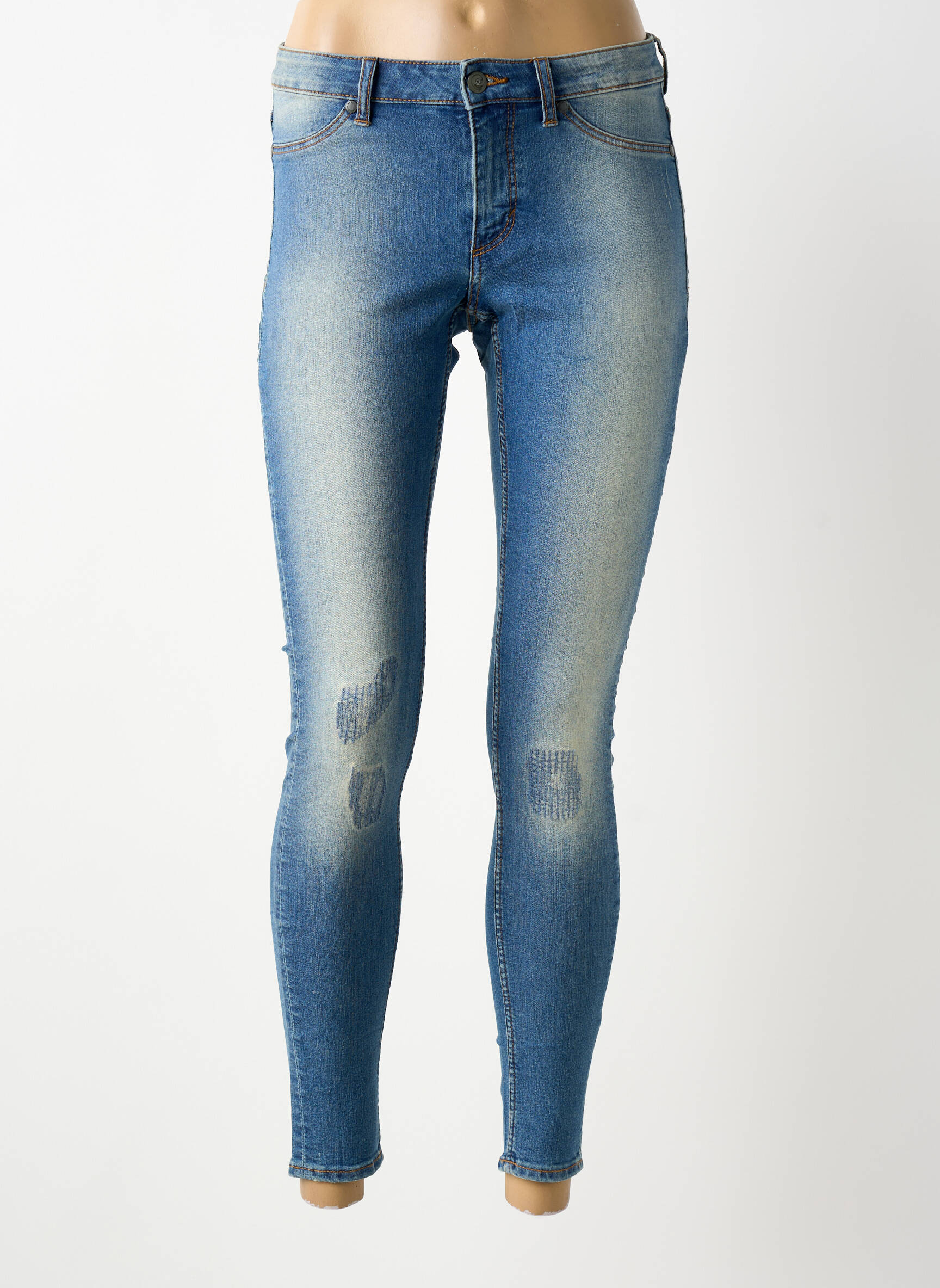 Lieknos džinsai normala dydis normala dydis mėlyna CHEAP MONDAY moteris