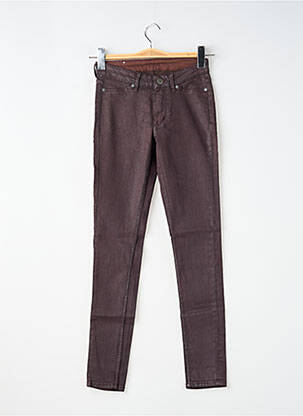 Lieknos kelnės dengtas audinys normala dydis violetinis CHEAP MONDAY moteris