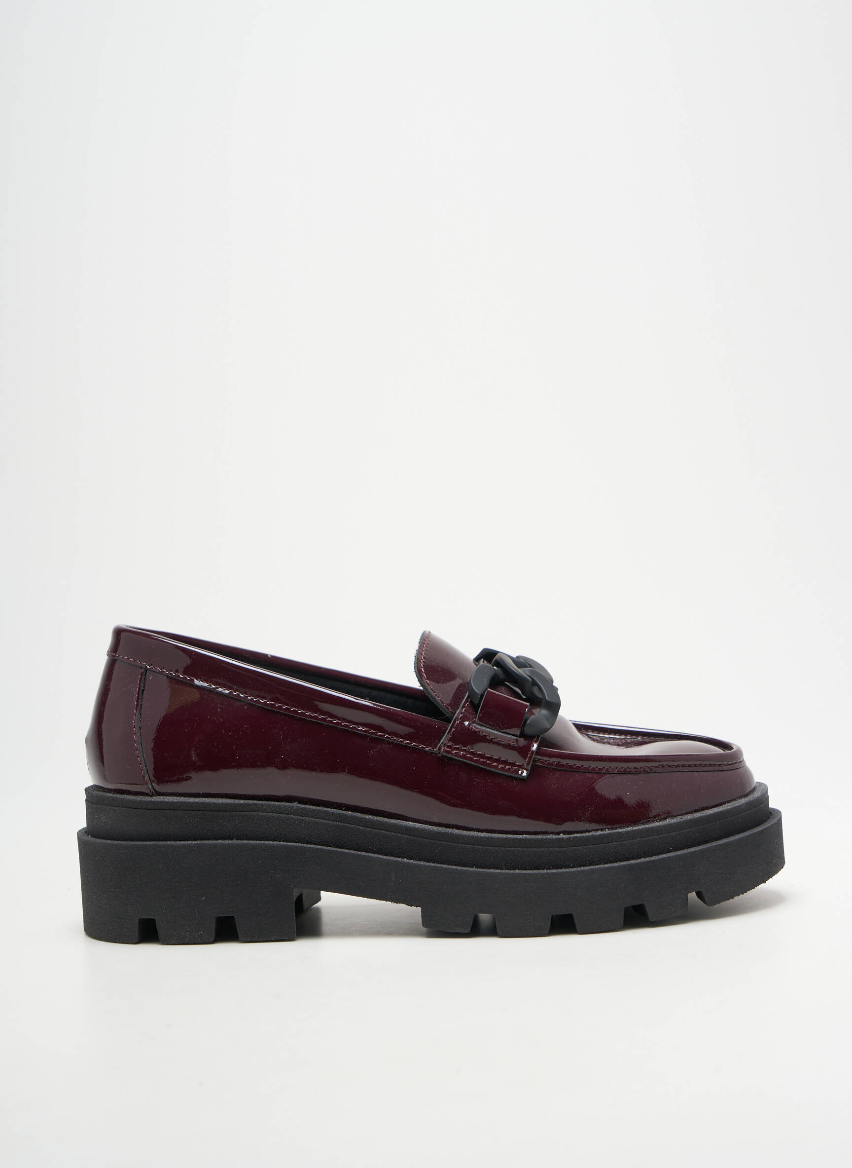 Mokasīnai lygus medžiaga kulnas nuo 4 iki 6 cm violetinis FREEMAN T.PORTER moteris