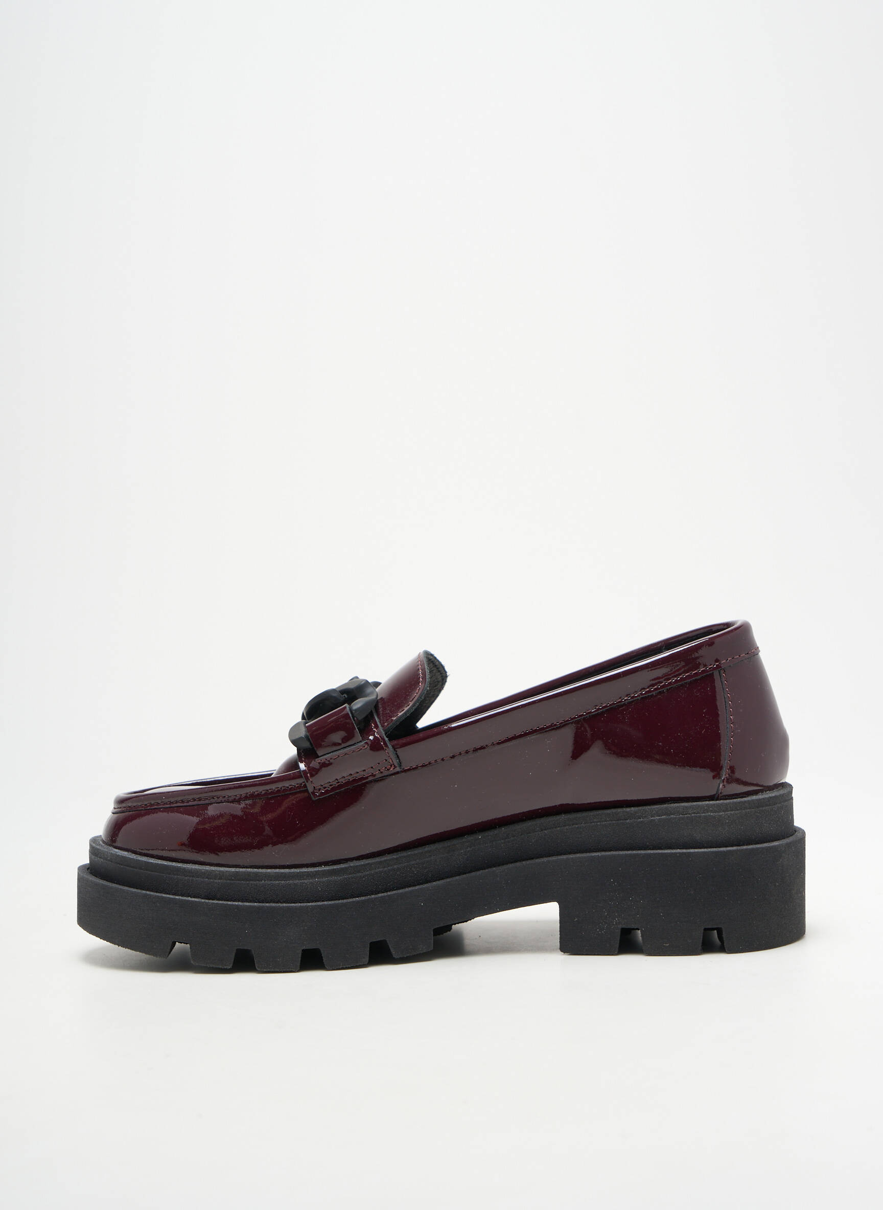 Mokasīnai lygus medžiaga kulnas nuo 4 iki 6 cm violetinis FREEMAN T.PORTER moteris