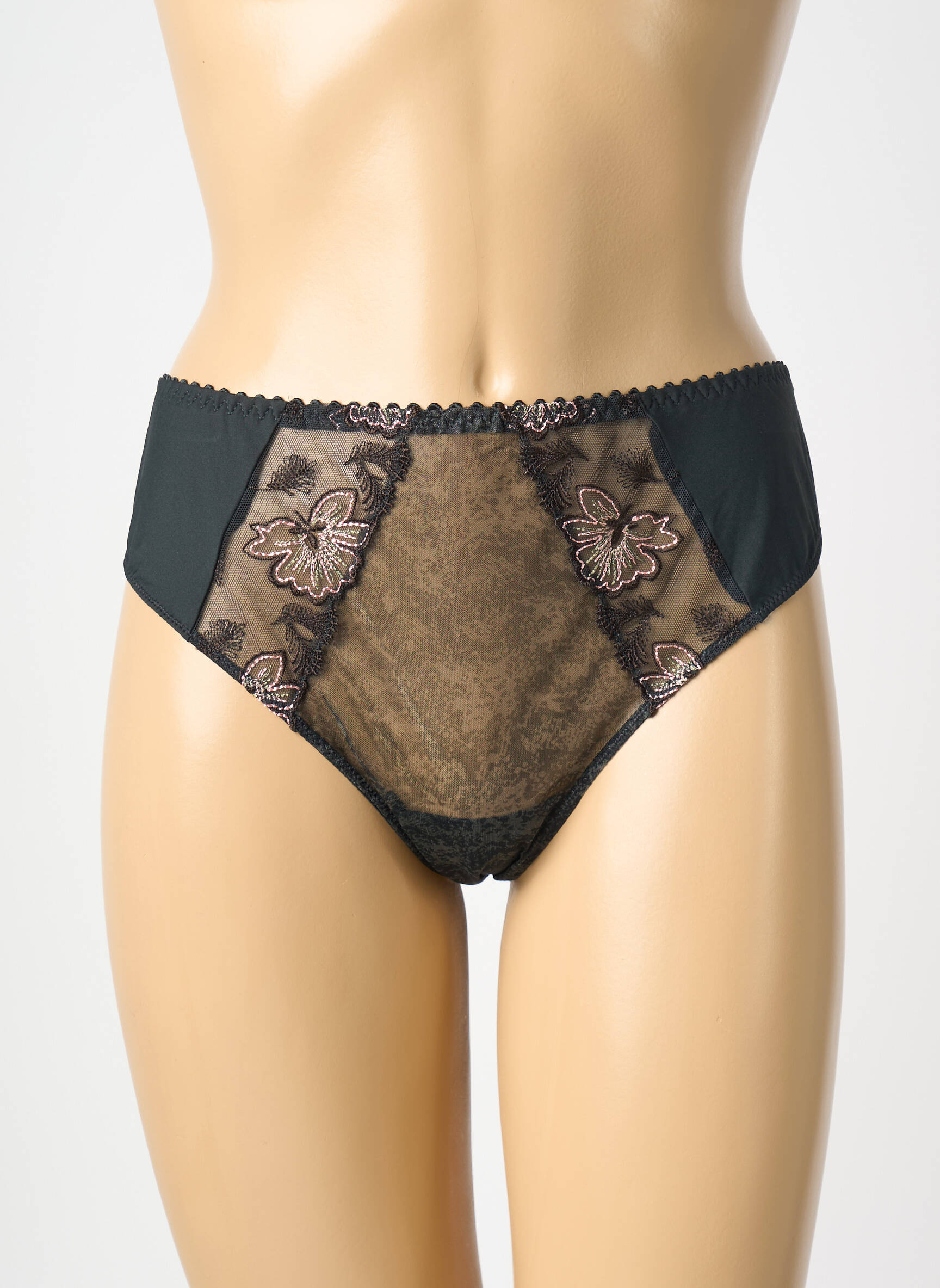 Tanga tamprumas juodas PRIMADONNA moteris