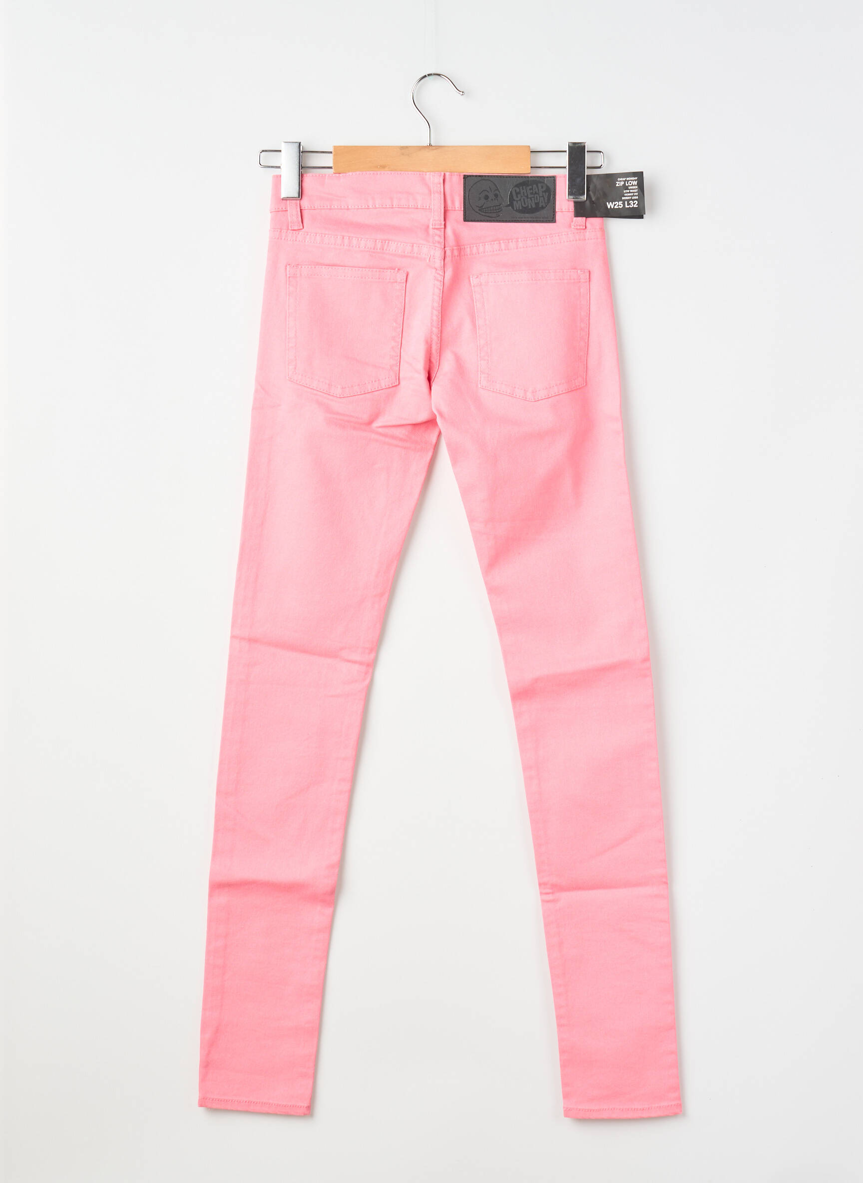 Lieknos kelnės kišenės rožinė CHEAP MONDAY moteris