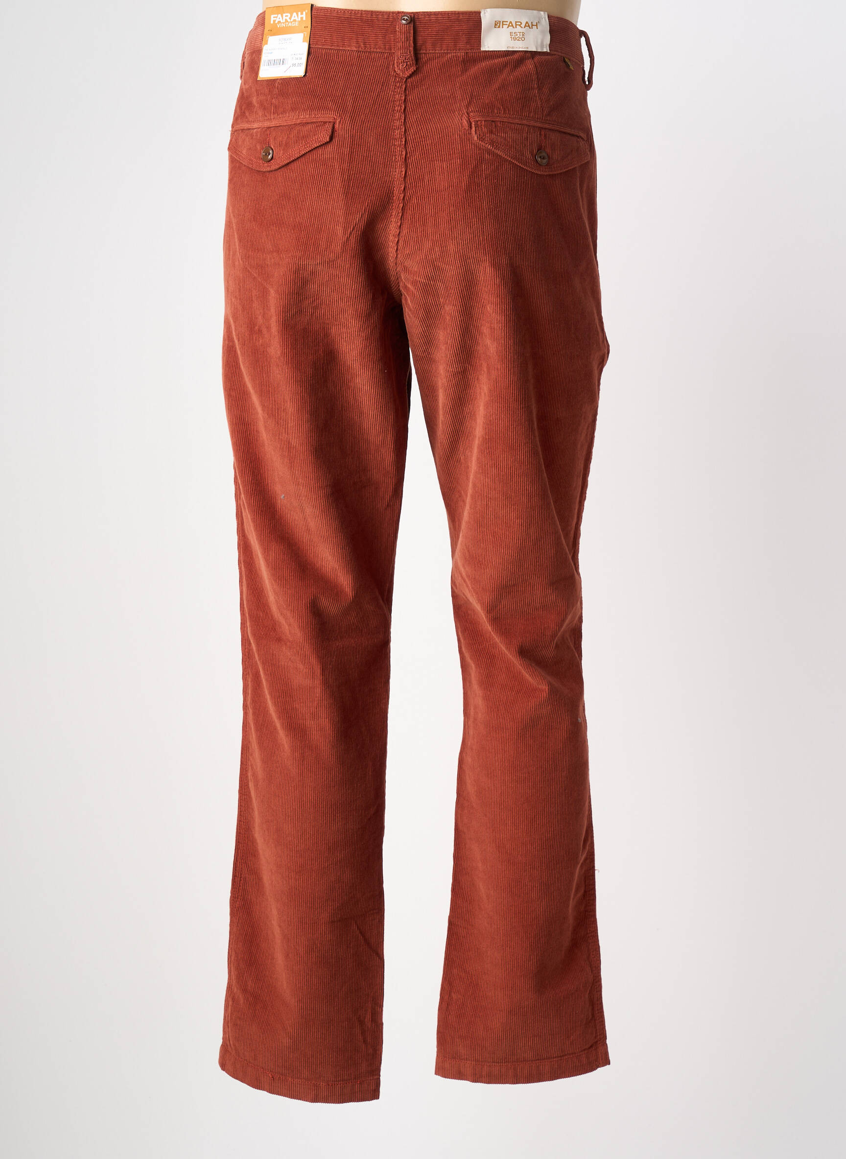 Chino kelnė tamprumas oranžinė FARAH vyras