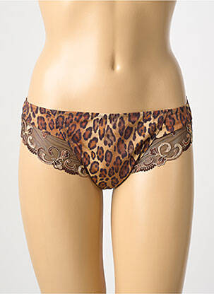 Tanga permatomas tiulis rudas LISE CHARMEL moteris
