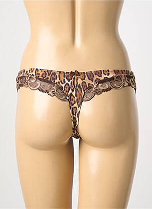 Tanga permatomas tiulis rudas LISE CHARMEL moteris
