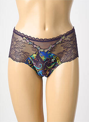 Aukšta kelnaitė nėrinių audimas violetinis LISE CHARMEL moteris