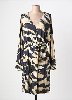 Pusilgių suknelė ilgos rankovės ilgos rankovės bežinis K-DESIGN moteris