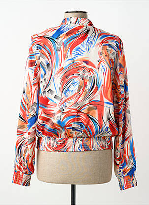 Kasdienis švarkas apvalus kaklas raudona HF WOMAN COLLECTION moteris