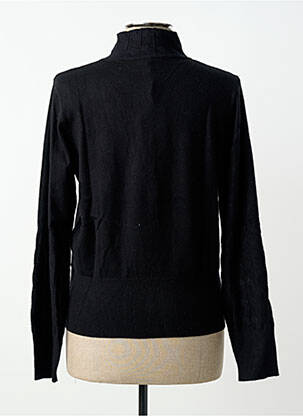 Megztinis centrinė iškirptė ilgos rankovės juodas ZOE ZONE OF EMBROIDERED moteris