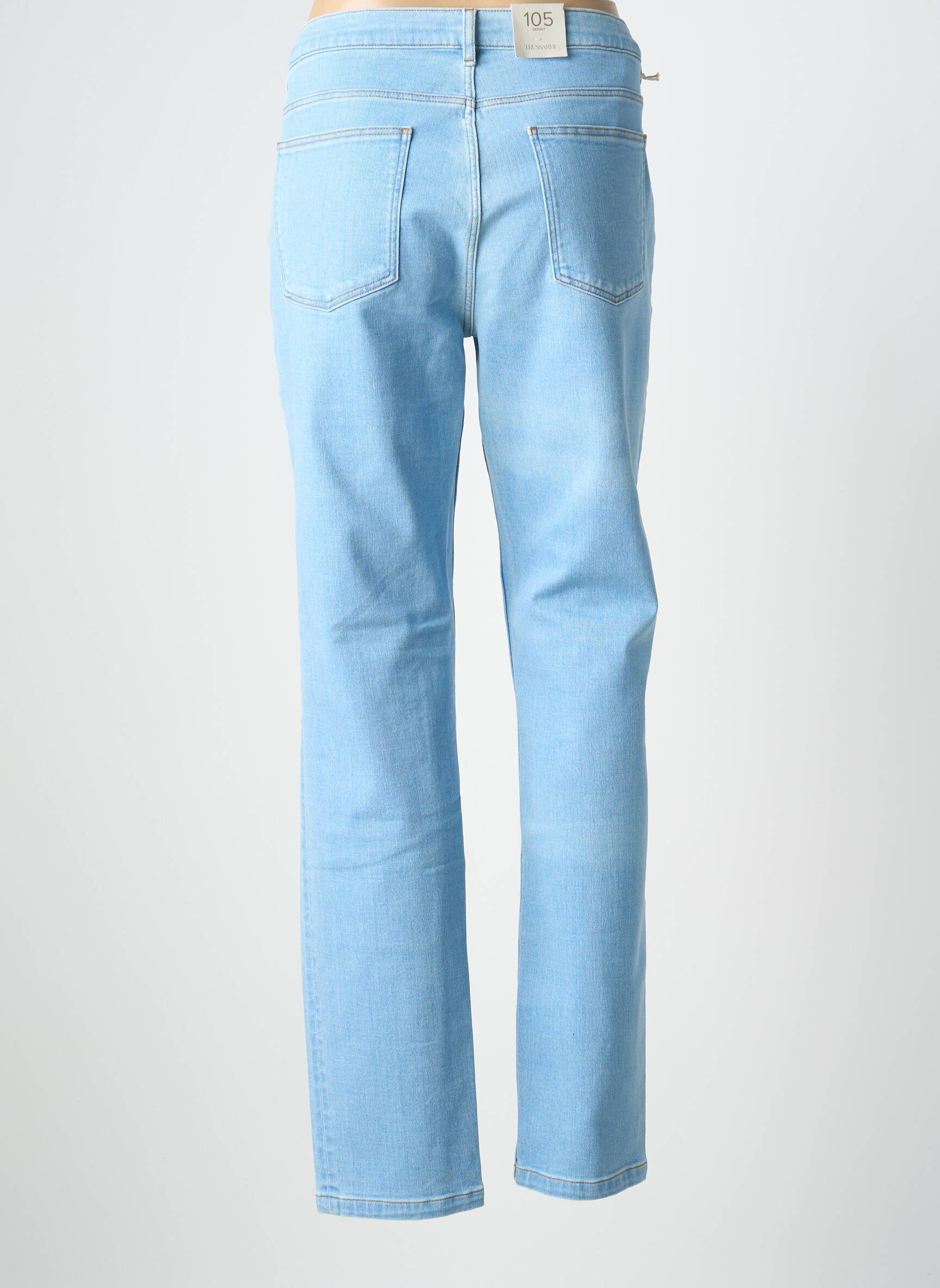 Lieknos džinsai tamprumas normala dydis mėlyna TRUSSARDI JEANS moteris