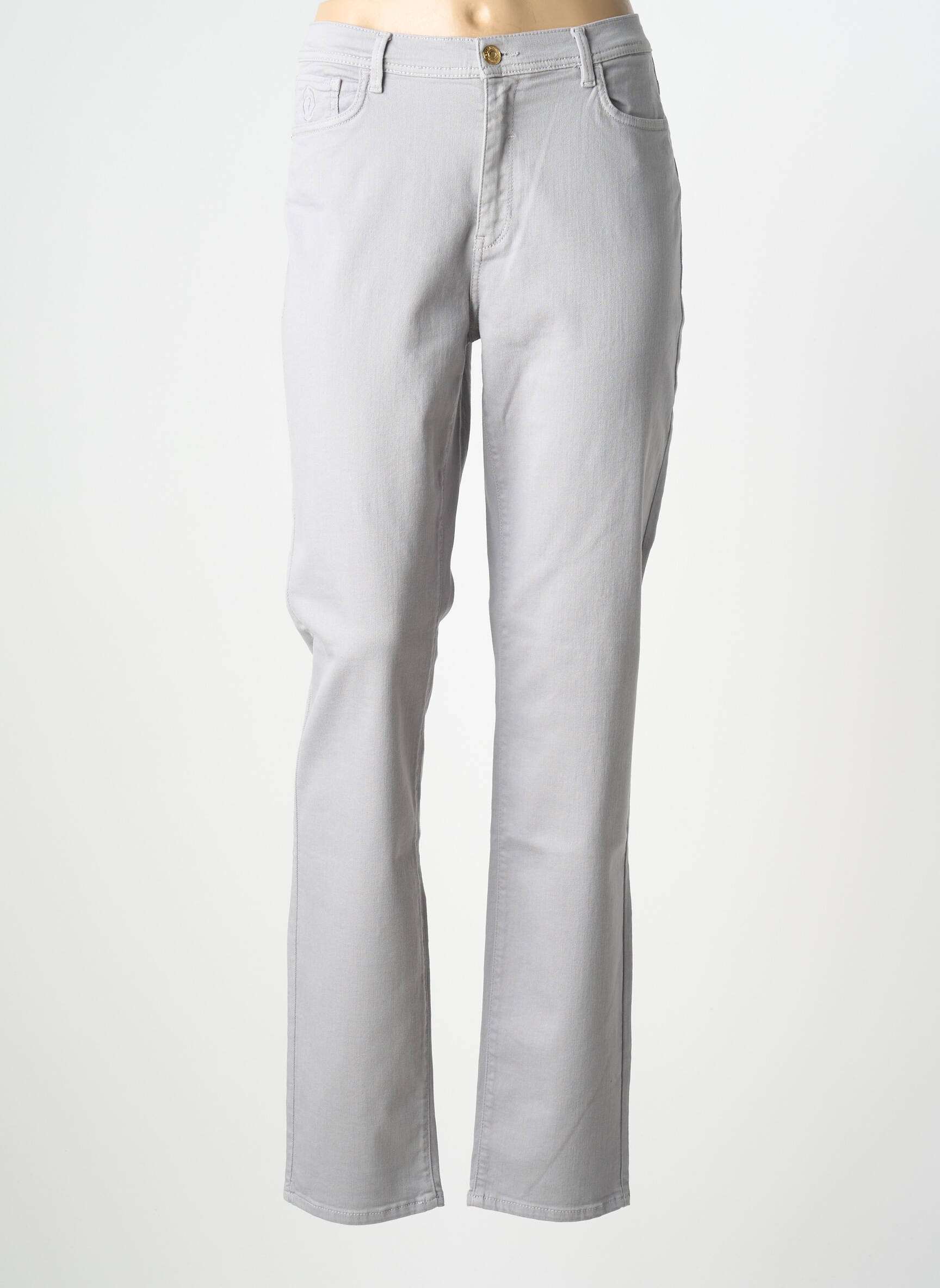 Lieknos džinsai tamprumas normala dydis pilka TRUSSARDI JEANS moteris