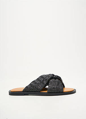 Mule/sabotai chiquet plokščias kulnas iki 3 cm juodas VANESSA WU moteris