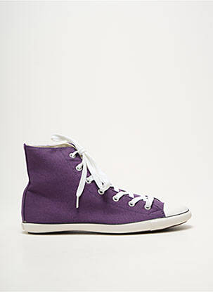 Bėgimo bateliai apvalus mygtukas plokščias kulnas iki 3 cm violetinis CONVERSE moteris