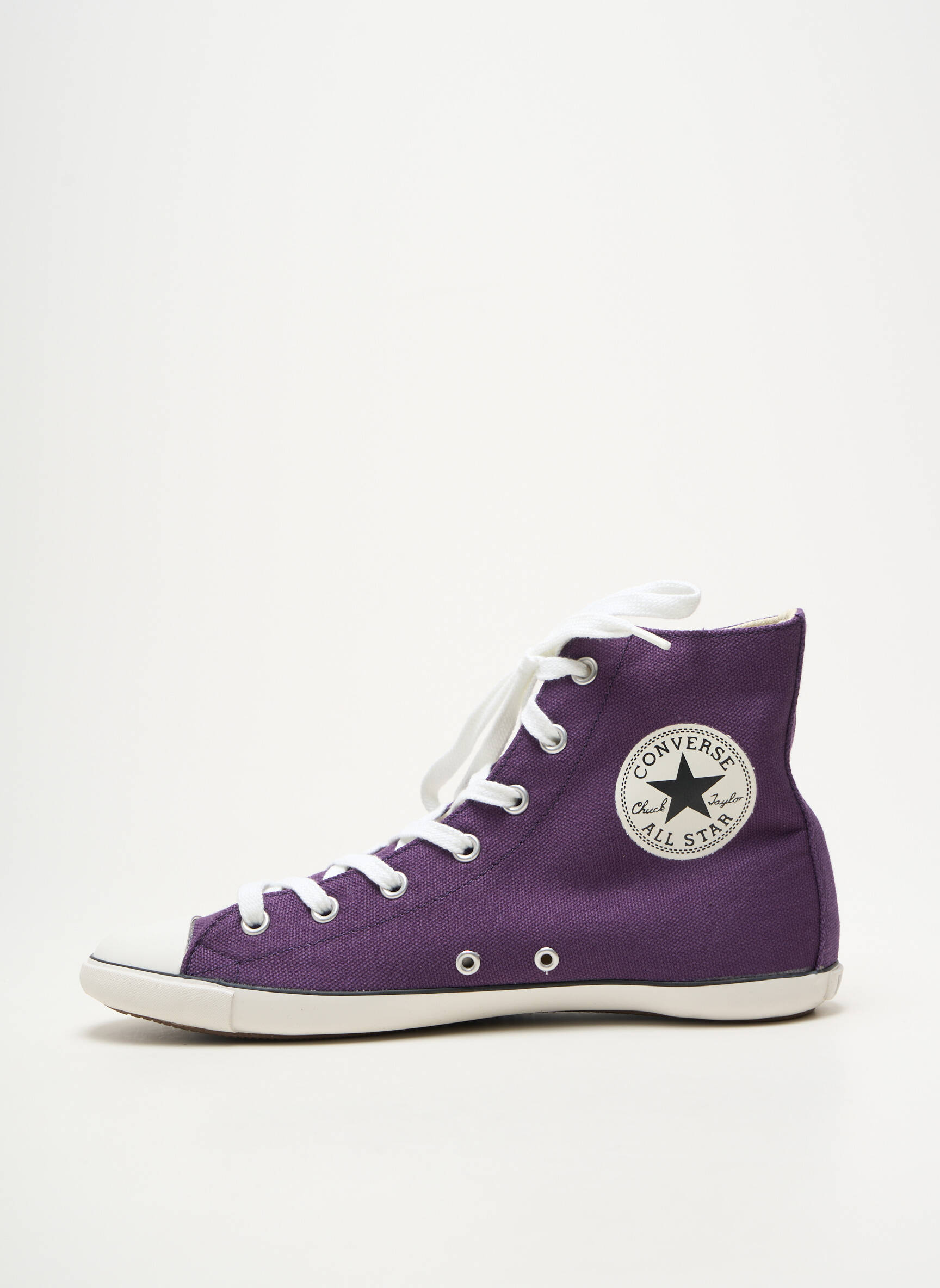 Bėgimo bateliai apvalus mygtukas plokščias kulnas iki 3 cm violetinis CONVERSE moteris