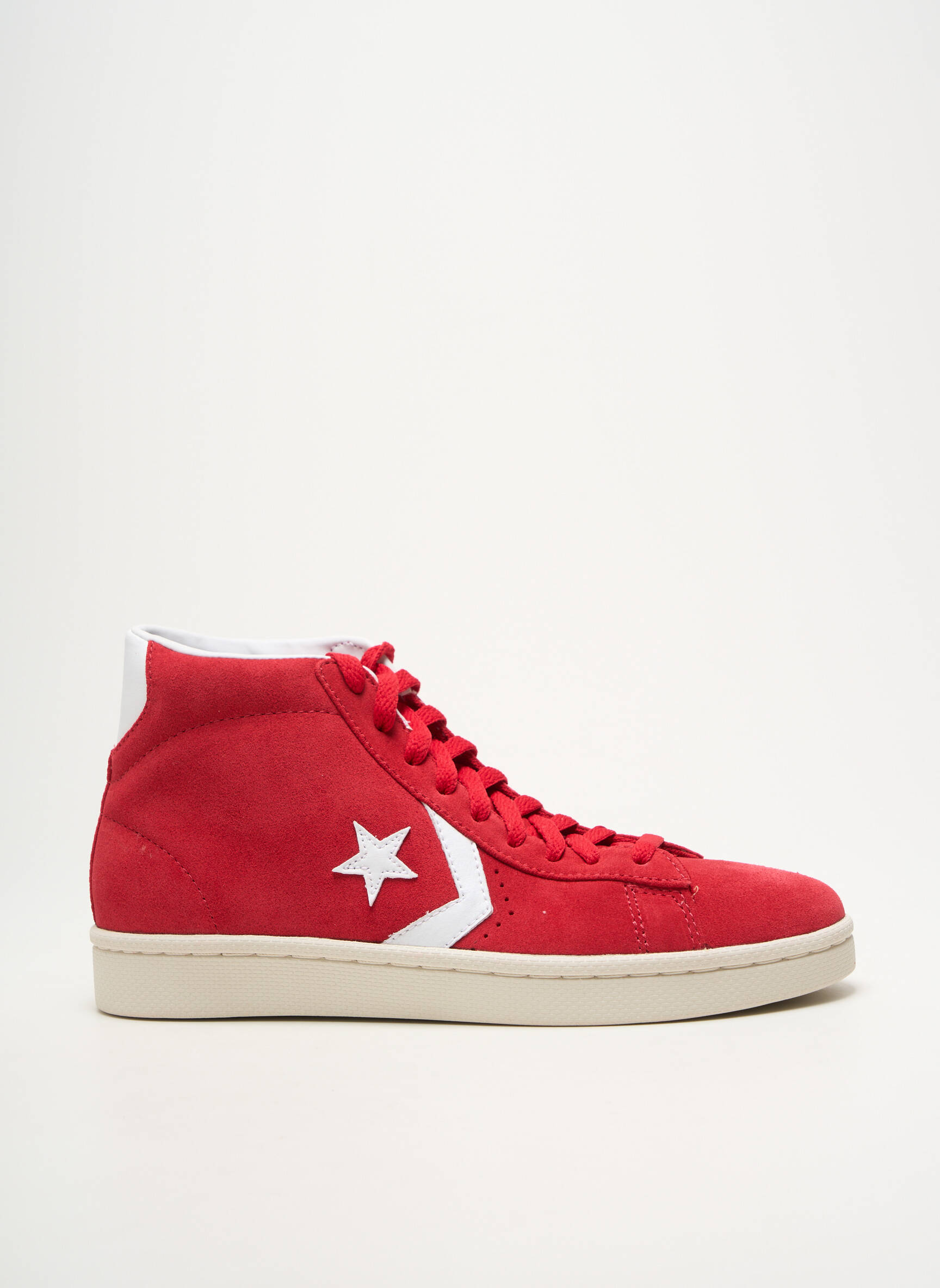 Bėgimo bateliai apvalus mygtukas plokščias kulnas iki 3 cm raudona CONVERSE moteris