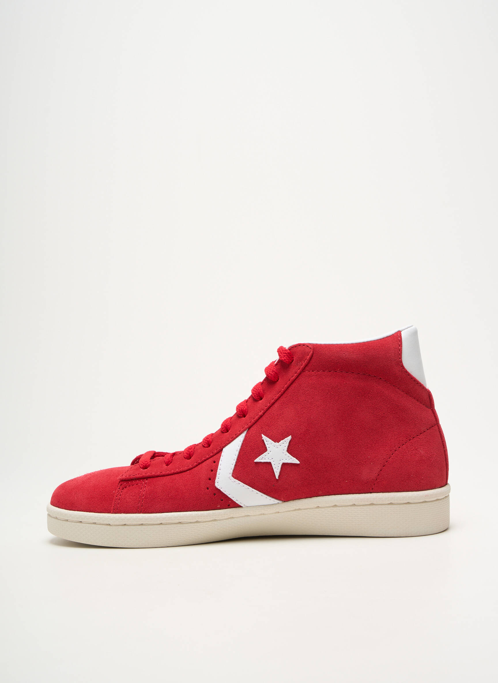 Bėgimo bateliai apvalus mygtukas plokščias kulnas iki 3 cm raudona CONVERSE moteris