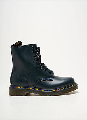 Batai/botai žemas kulnas plokščias kulnas iki 3 cm mėlyna DR MARTENS moteris