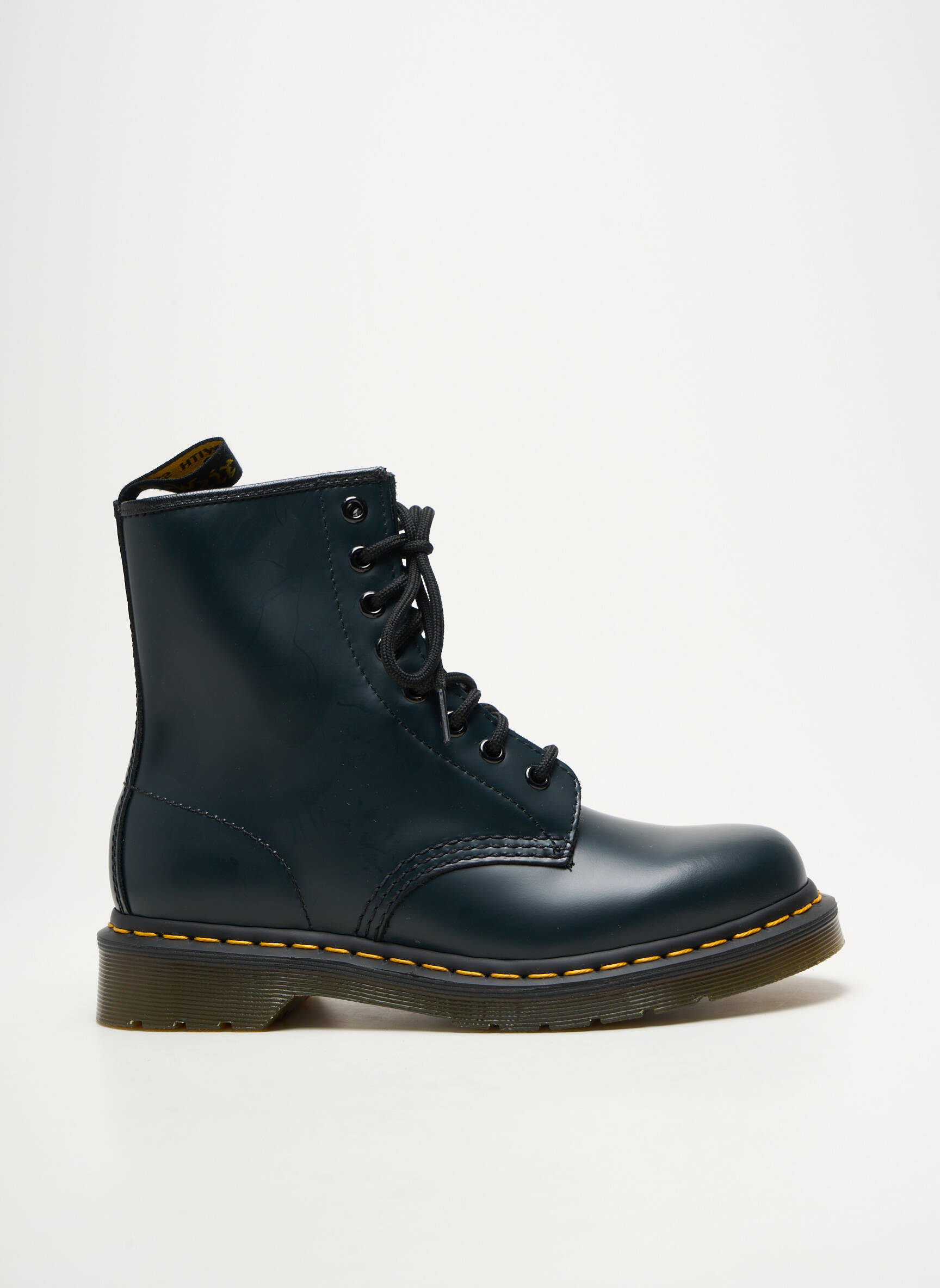 Batai/botai žemas kulnas plokščias kulnas iki 3 cm mėlyna DR MARTENS moteris