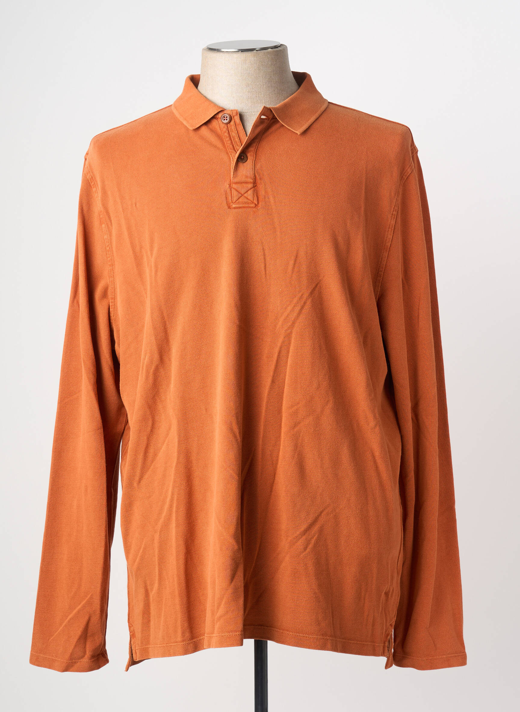 Polo ilgos rankovės ilgos rankovės oranžinė WHITE STUFF vyras