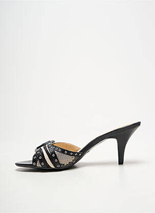 Mule/sabotai satino audinys kulnas nuo 7 iki 9 cm juodas GUESS moteris