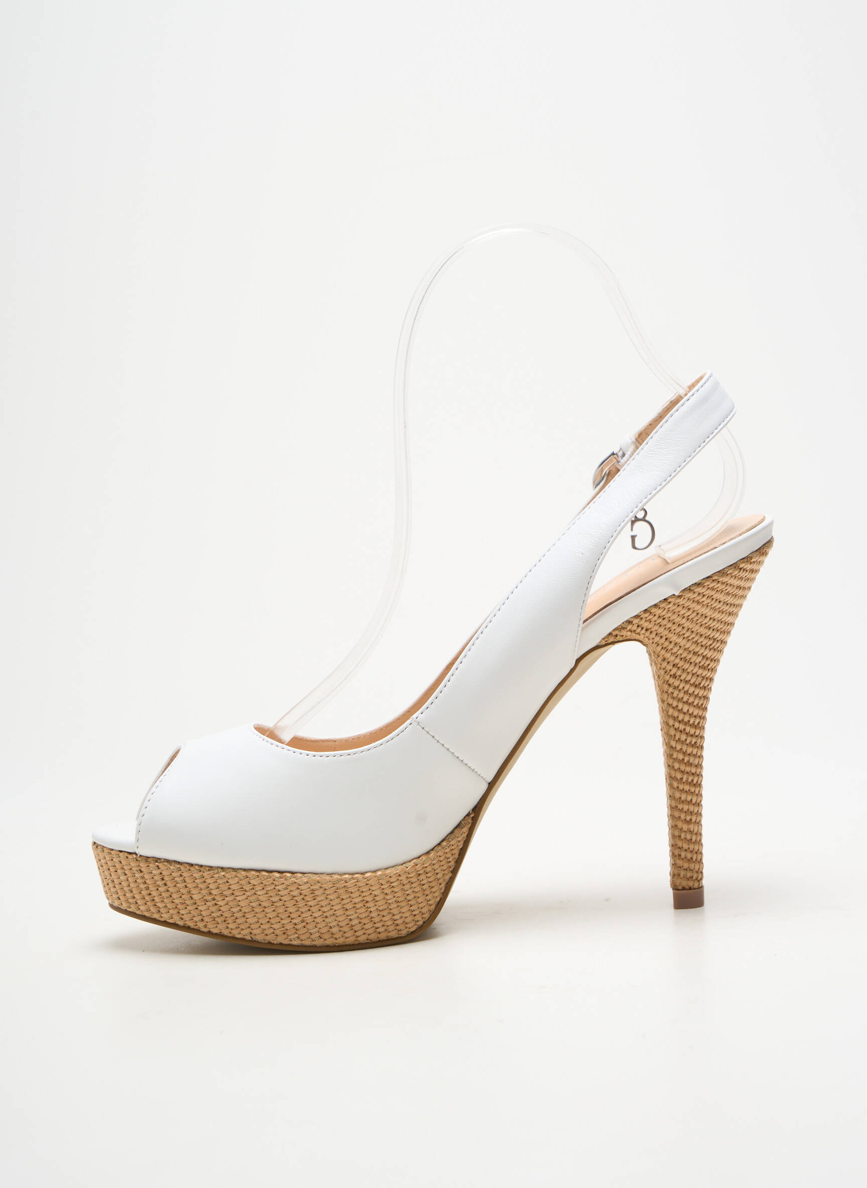 Aukštakulniai užsegimas kilpa(s) 10 cm ir daugiau aukštakulniai baltas GUESS moteris