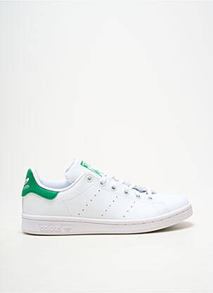 Bėgimo bateliai apvalus mygtukas apvalus mygtukas baltas ADIDAS vaikas