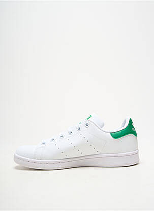 Bėgimo bateliai apvalus mygtukas apvalus mygtukas baltas ADIDAS vaikas
