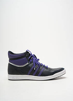 Bėgimo bateliai apvalus mygtukas plokščias kulnas iki 3 cm violetinis ADIDAS moteris