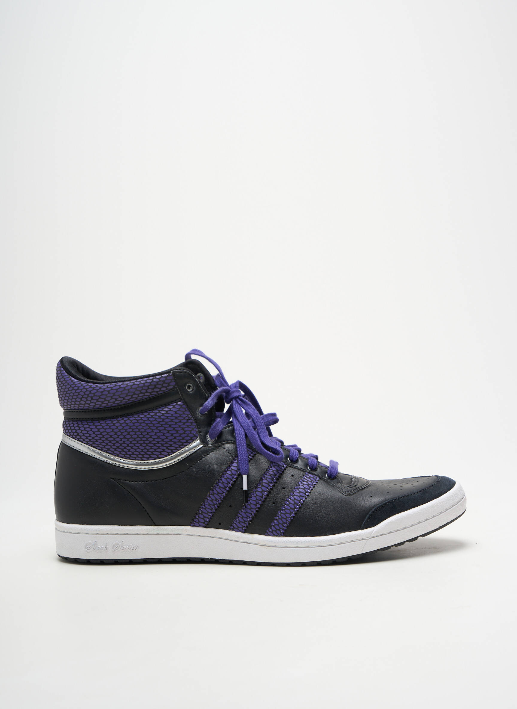 Bėgimo bateliai apvalus mygtukas plokščias kulnas iki 3 cm violetinis ADIDAS moteris
