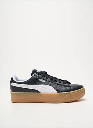 Bėgimo bateliai satino audinys kulnas nuo 4 iki 6 cm juodas PUMA moteris