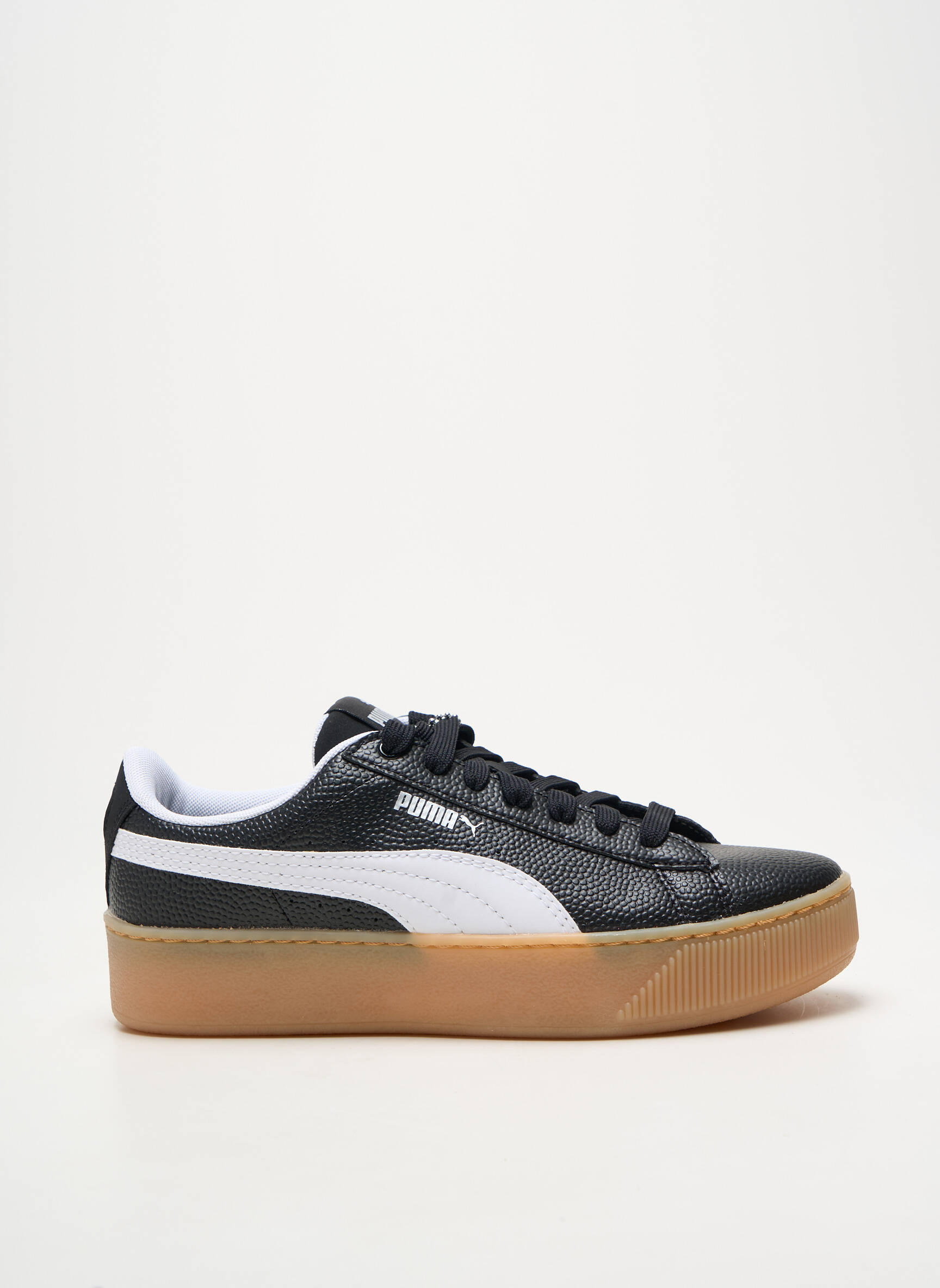 Bėgimo bateliai satino audinys kulnas nuo 4 iki 6 cm juodas PUMA moteris
