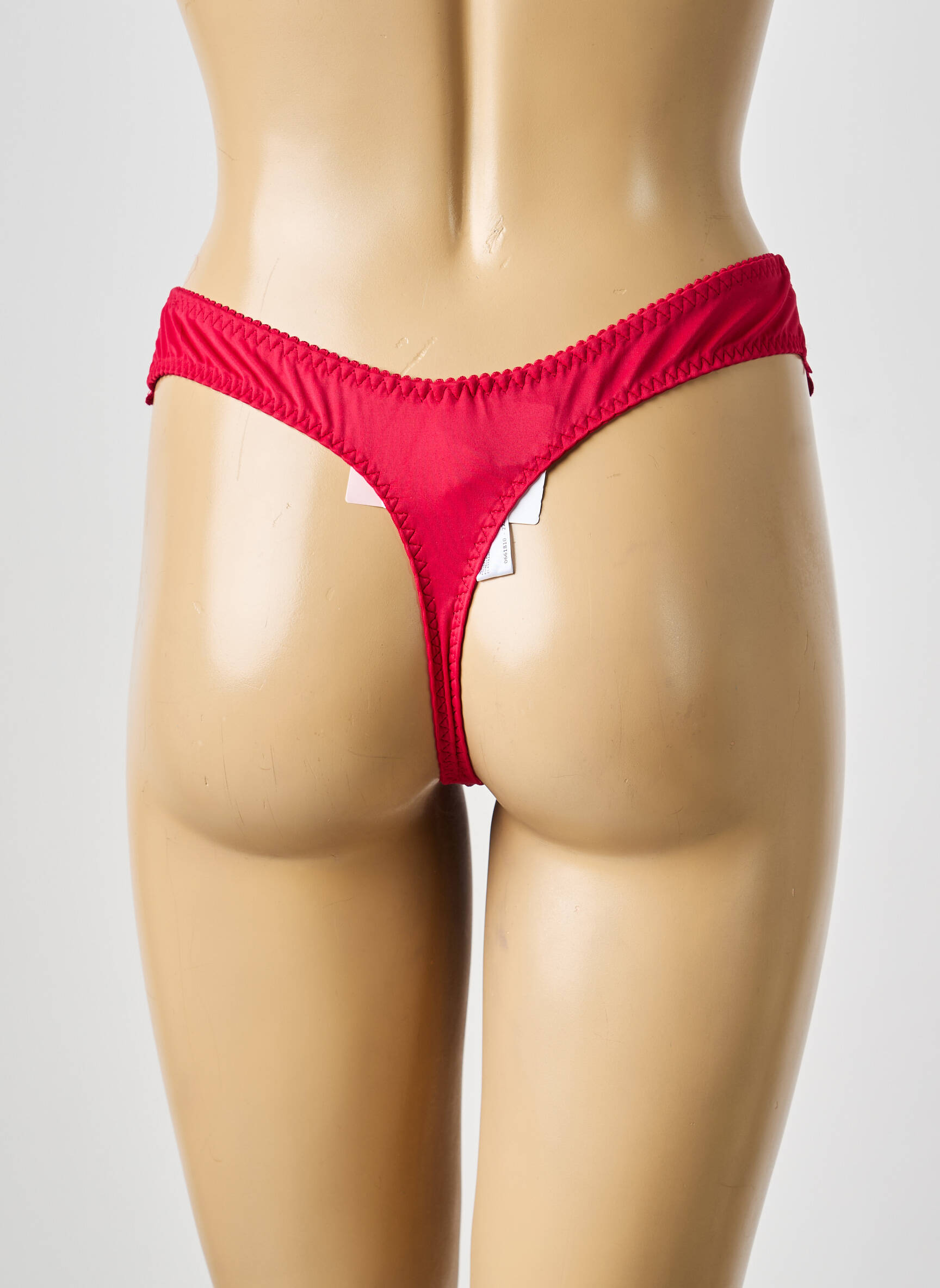 Tanga permatomas tiulis raudona PRIMADONNA moteris