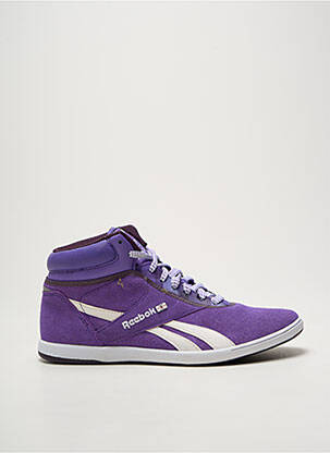 Bėgimo bateliai apvalus mygtukas plokščias kulnas iki 3 cm violetinis REEBOK moteris