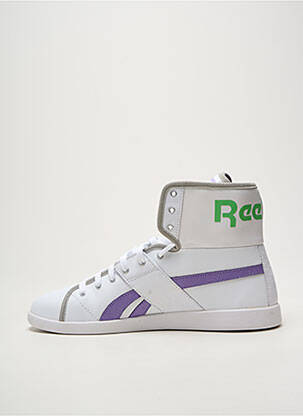 Bėgimo bateliai apvalus mygtukas plokščias kulnas iki 3 cm baltas REEBOK moteris