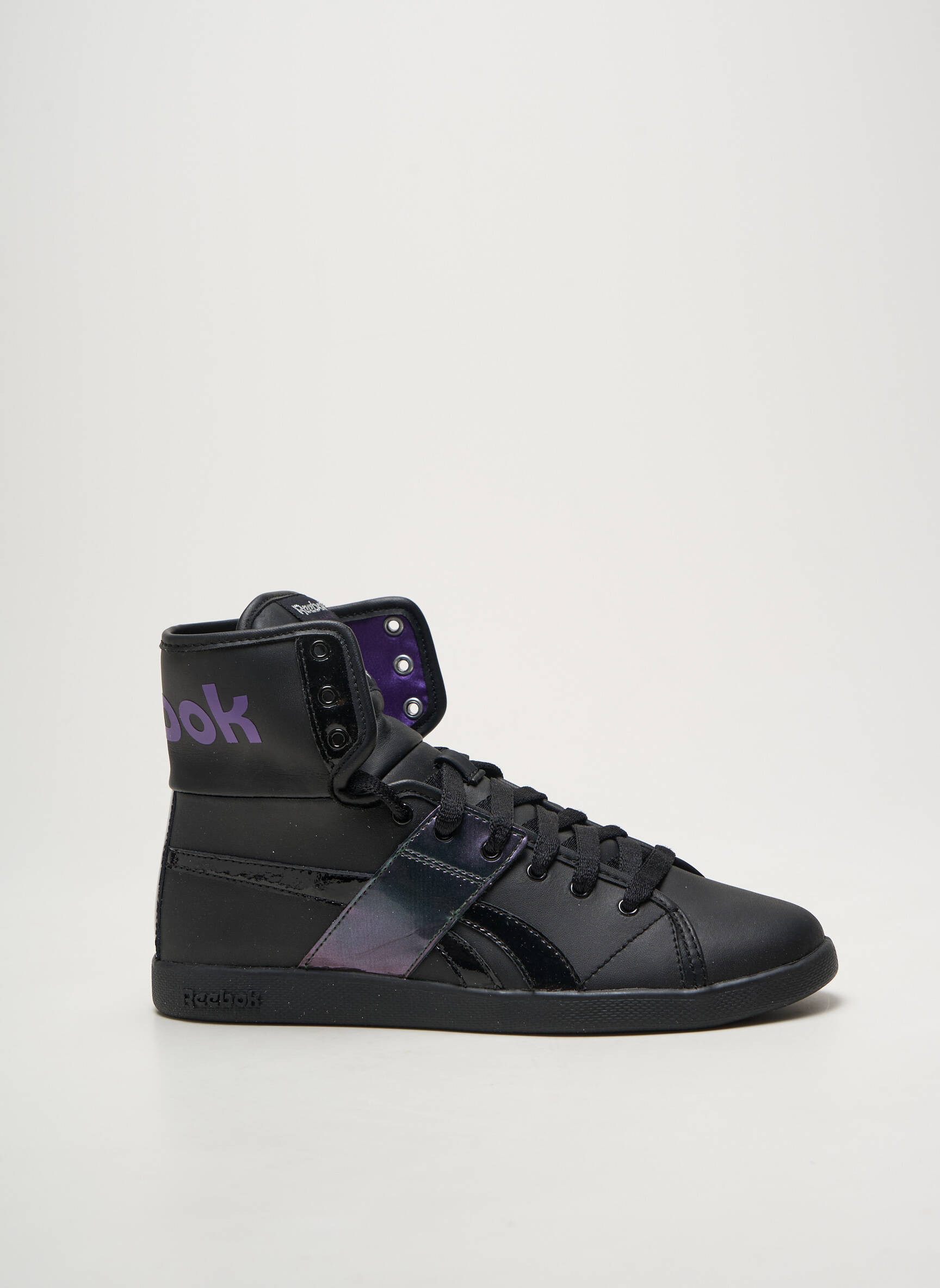 Bėgimo bateliai apvalus mygtukas plokščias kulnas iki 3 cm juodas REEBOK moteris