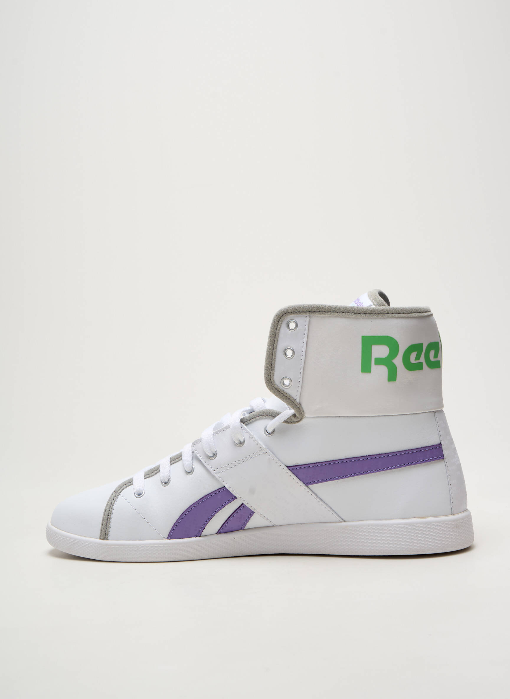Bėgimo bateliai apvalus mygtukas plokščias kulnas iki 3 cm baltas REEBOK moteris