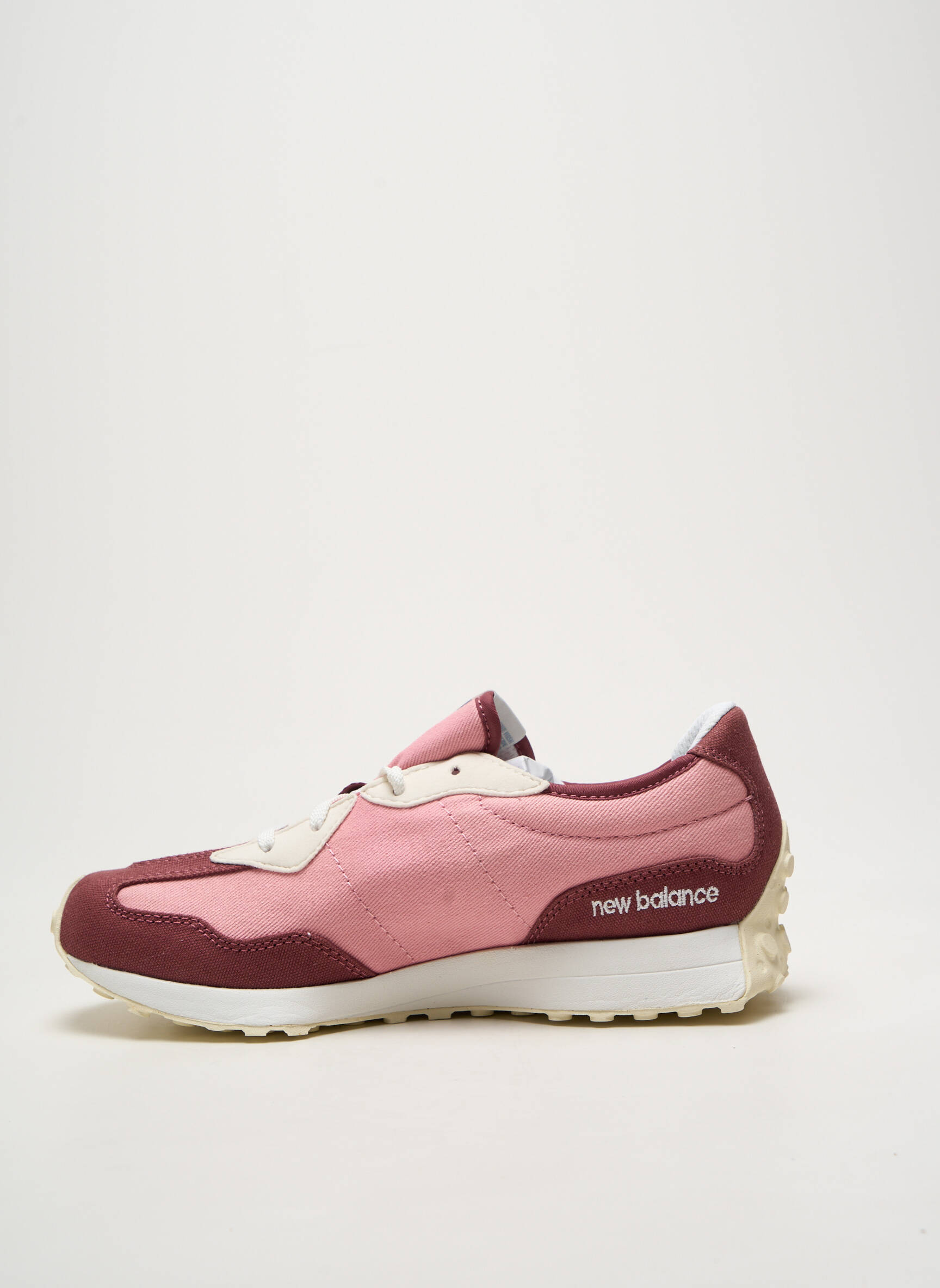 Bėgimo bateliai apvalus mygtukas plokščias kulnas iki 3 cm rožinė NEW BALANCE moteris