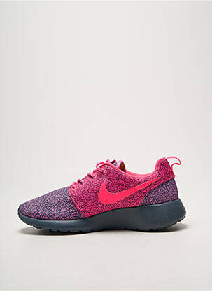 Bėgimo bateliai apvalus mygtukas plokščias kulnas iki 3 cm violetinis NIKE moteris
