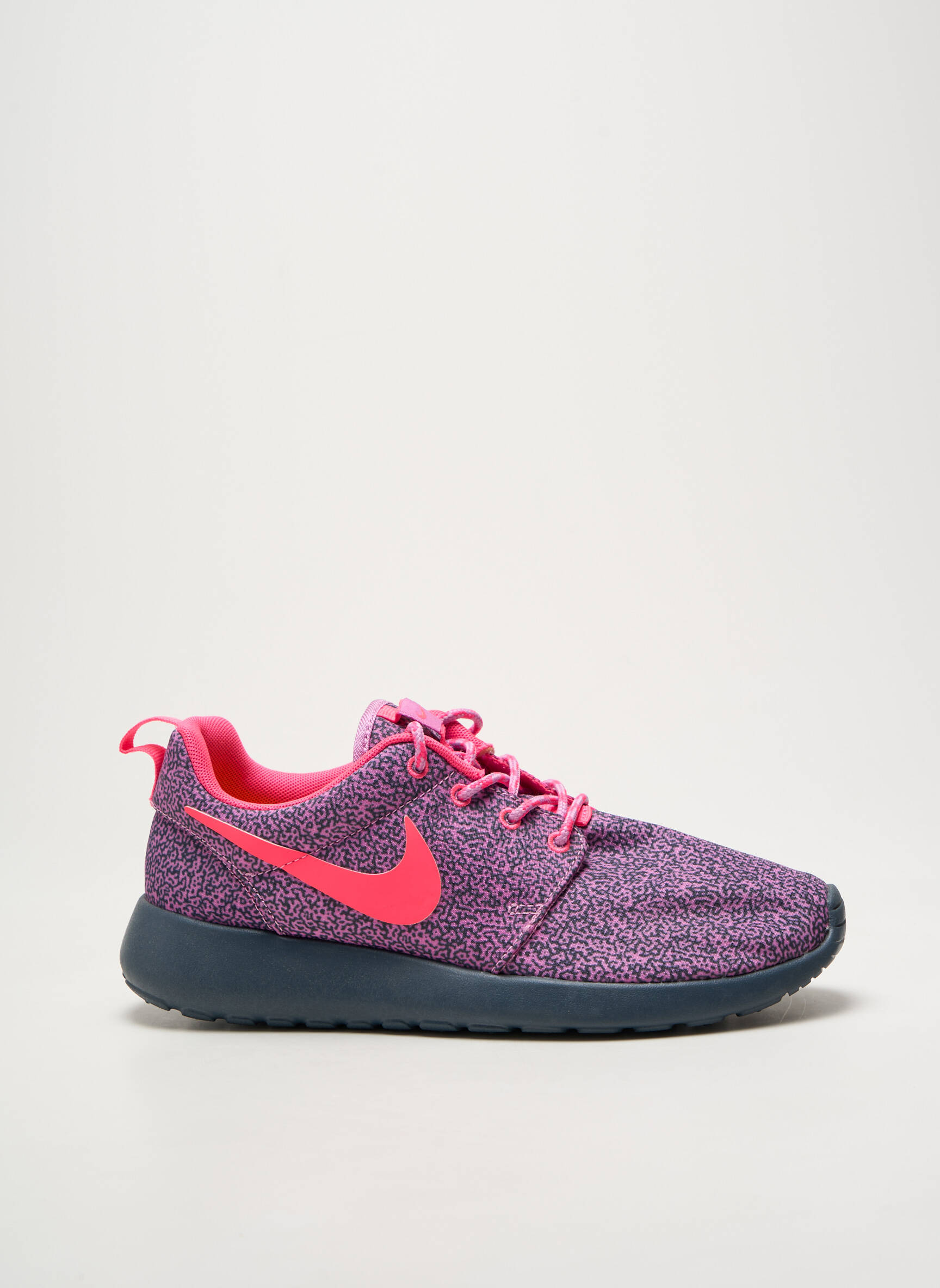 Bėgimo bateliai apvalus mygtukas plokščias kulnas iki 3 cm violetinis NIKE moteris