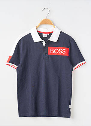 Polo tamprumas trumpas rankovės mėlyna HUGO BOSS berniukas