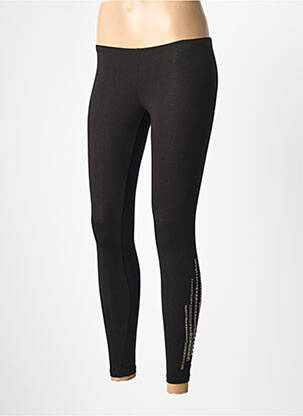 Legingas jersey audinys normala dydis juodas GUESS moteris