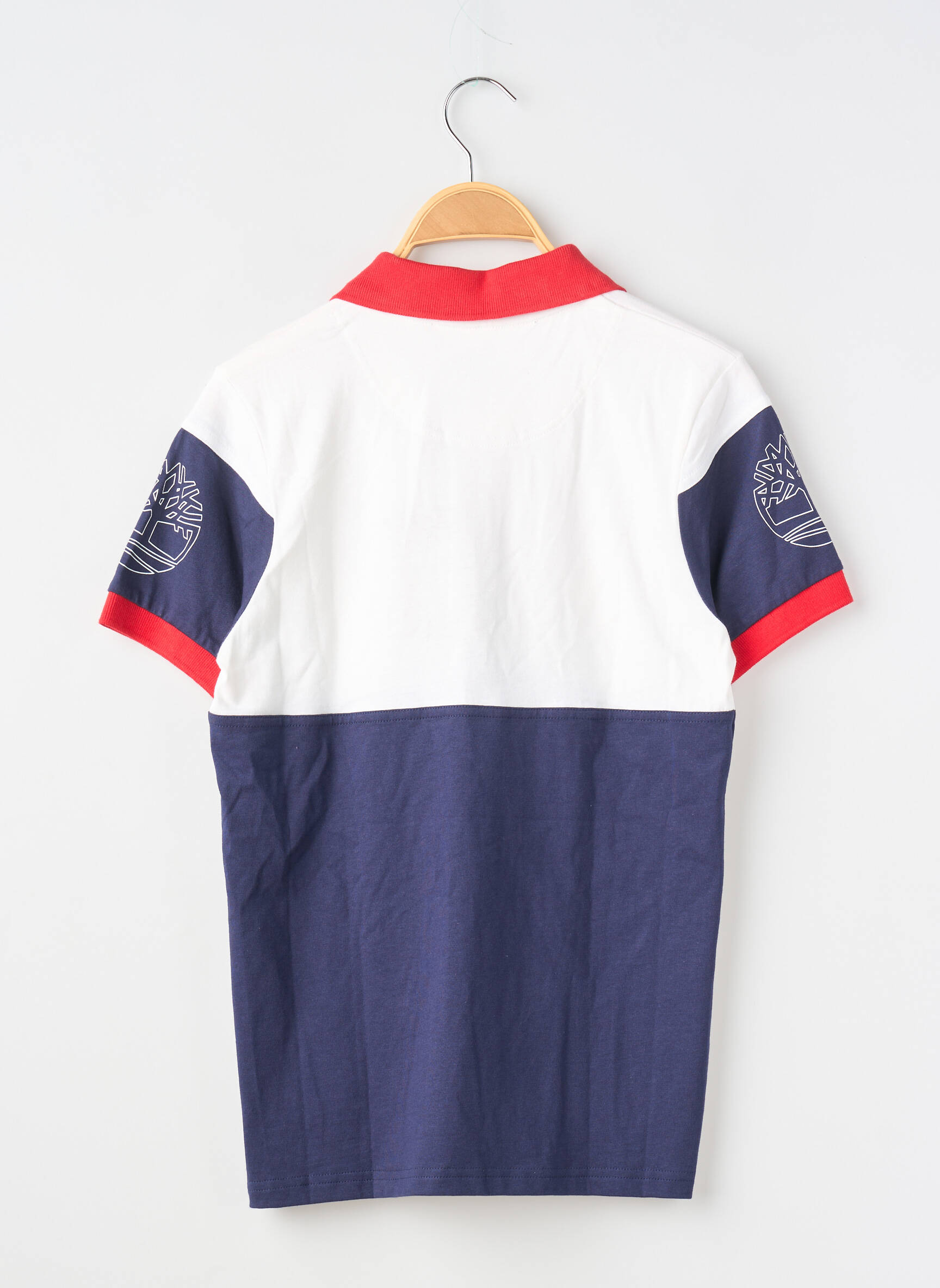 Polo jersey audinys trumpas rankovės mėlyna TIMBERLAND berniukas