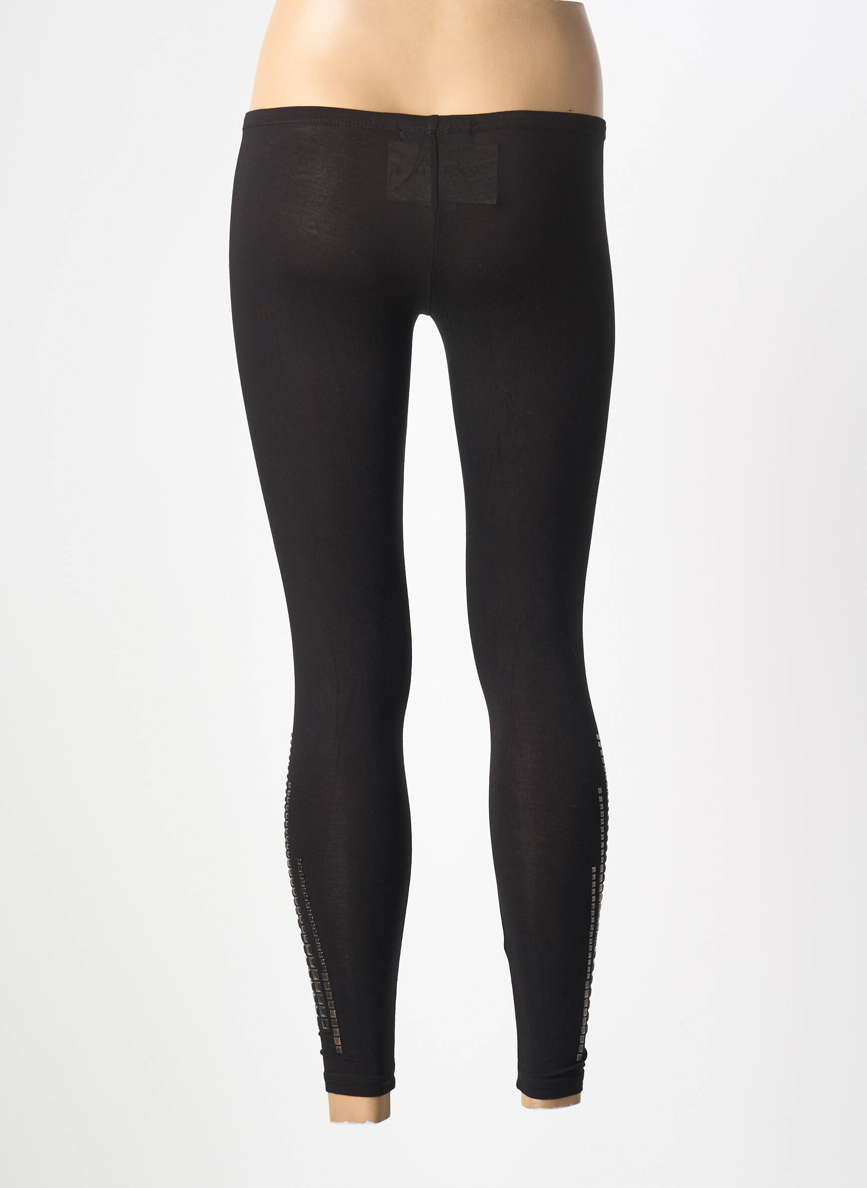 Legingas jersey audinys normala dydis juodas GUESS moteris