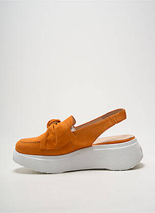 Sandalai/nu pėdos kulnas nuo 4 iki 6 cm oranžinė WONDERS moteris