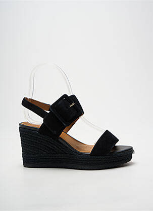 Espadrilės amortizuojančios pado tipas kulnas nuo 7 iki 9 cm juodas GEOX moteris