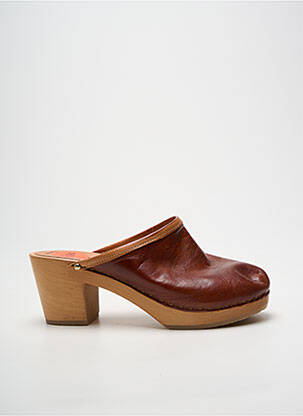 Mule/sabotai kulnas nuo 4 iki 6 cm rudas SWEDI moteris