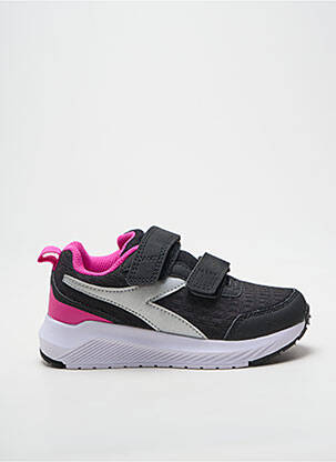Bėgimo bateliai velcro užsegimas apvalus mygtukas rožinė DIADORA mergina